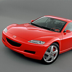 Car KeyReplacement or Duplication for Mazda RX 8 vehicles